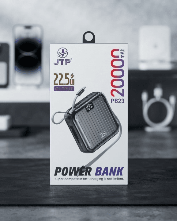 JTP 20000mAh Power Bank 22.5w Output