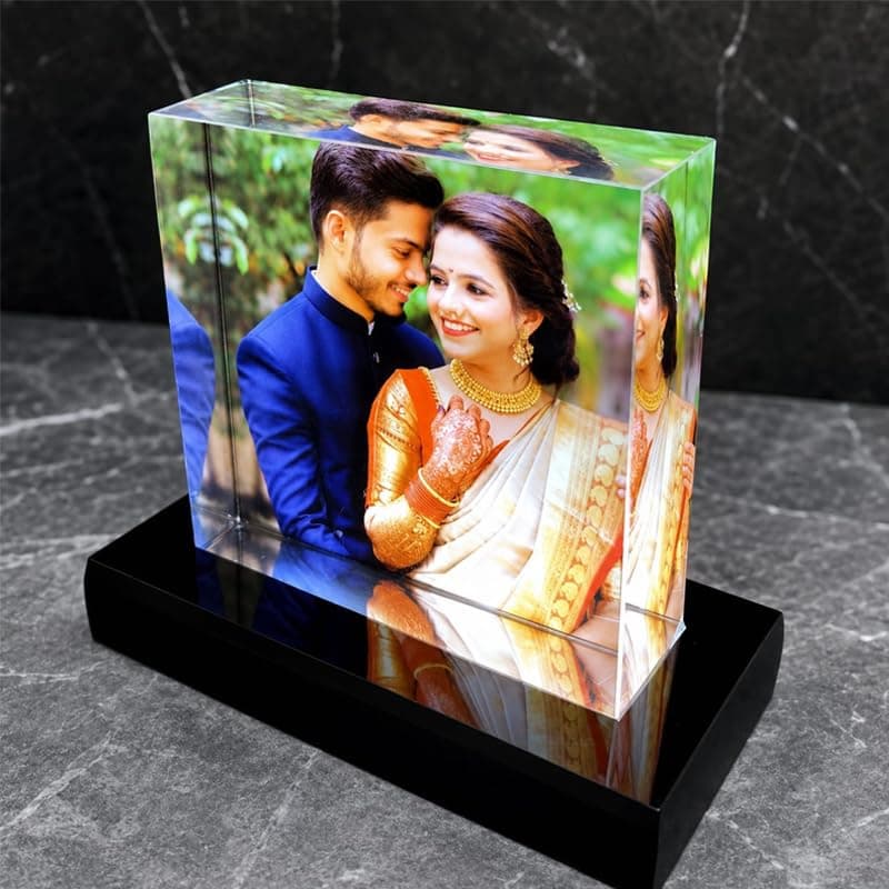 3D Crystal Photo 