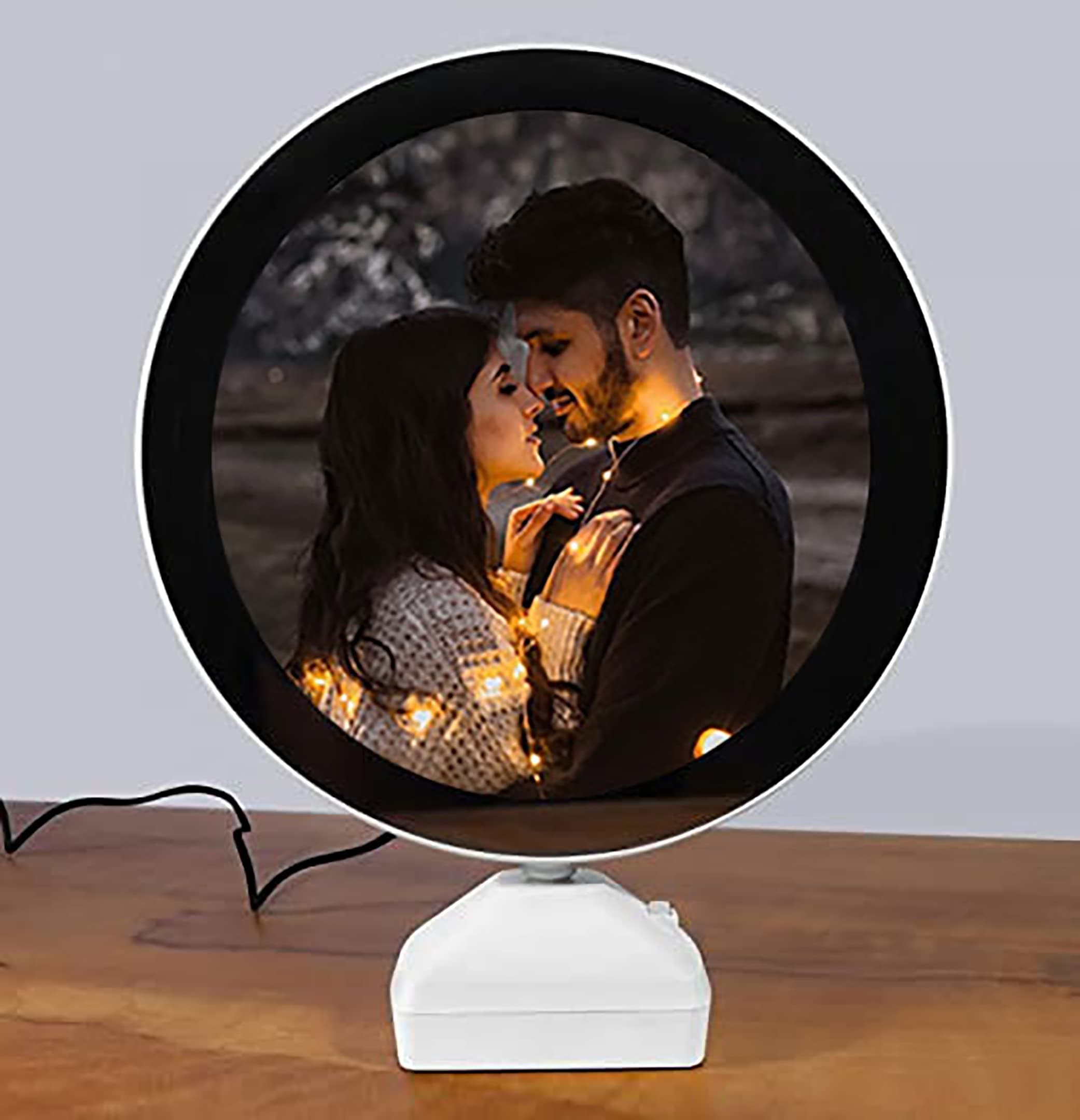 Lighting Photo Stand round shape